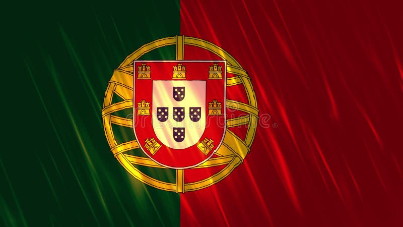 Portugal Flag Loopable Background