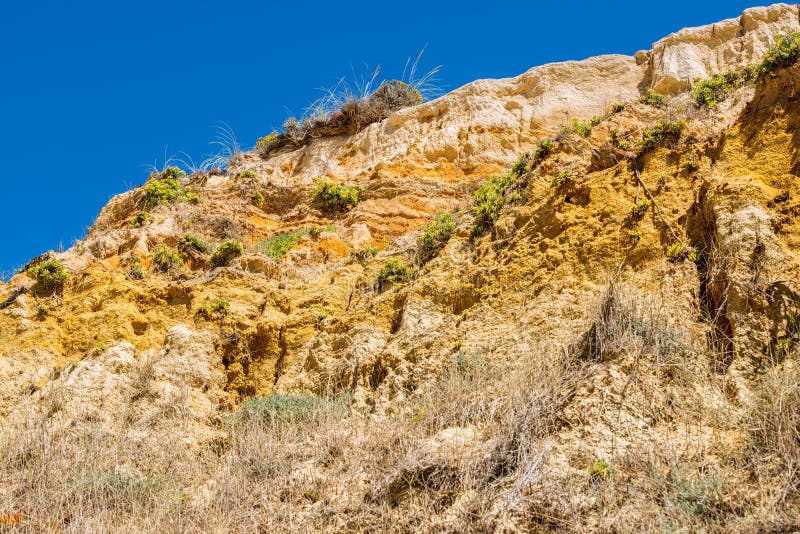 Portugal. Sand mountain on the Atlantic coast. stock photography Portugal. Sand mountain on the Atlantic coast. stock photography