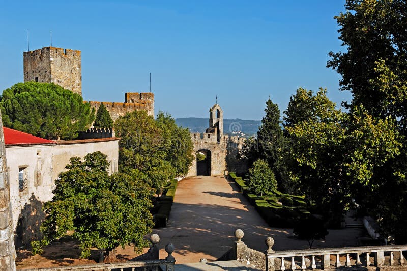 Portugal, Tomar: castle and convent of tomar