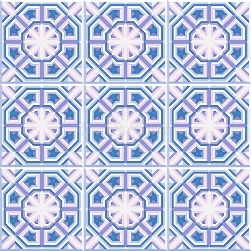 Portugiesische Bodenfliesen entwerfen, nahtloses Muster, geometrischer Hintergrund der Zusammenfassung lizenzfreie abbildung Portugiesische Bodenfliesen entwerfen, nahtloses Muster, geometrischer Hintergrund der Zusammenfassung lizenzfreie abbildung