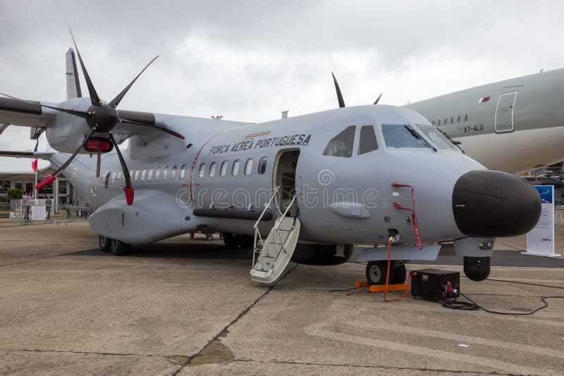 Portuguese Air Force EADS CASA C-295 Cargo Plane Editorial Portuguese Air Force EADS CASA C-295 Cargo Plane Editorial