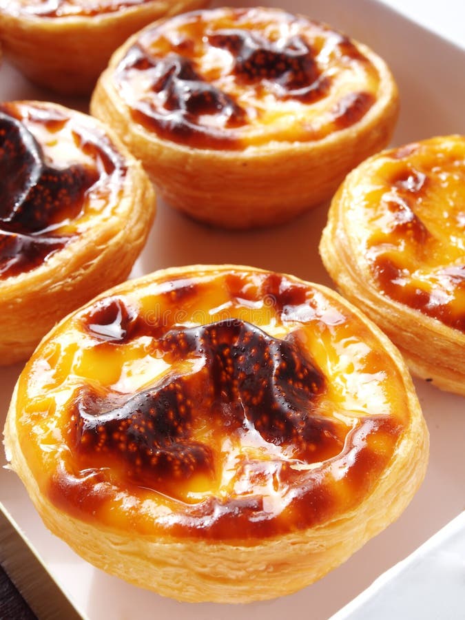  Portuguese egg tart  stock photo Image of tasty custard 