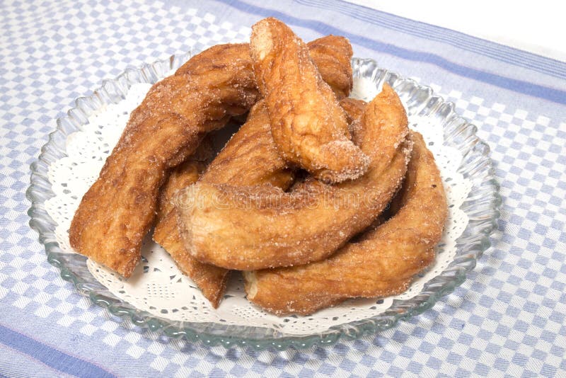 Portuguese farturas sweet fried dough