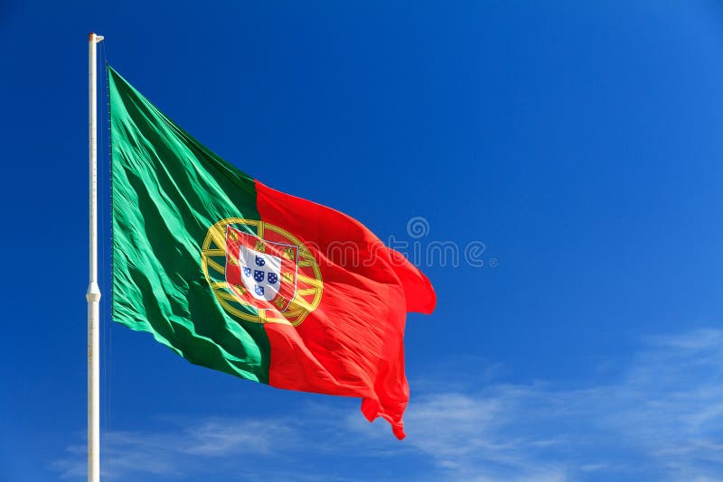 Map of Portugal in Europe Stock Photo - Alamy