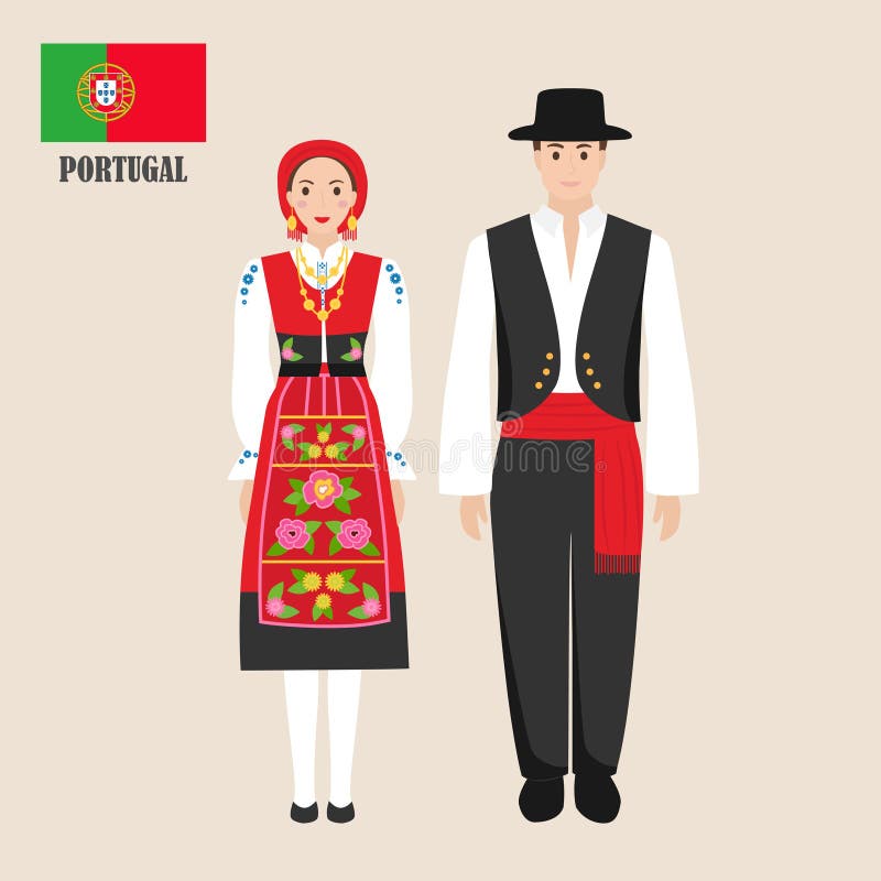 National Dress Portugal Stock Illustrations – 186 National Dress ...
