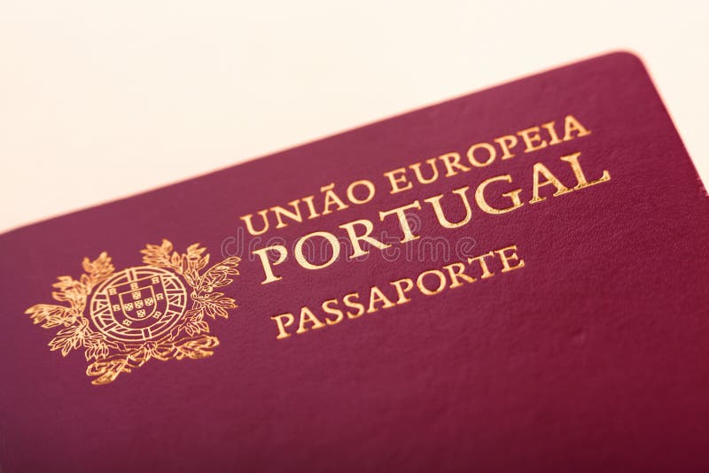 Portuguese passport stock photo. Image of union, official 28756304