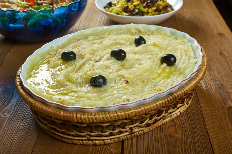 Portuguese Salt Cod and Potato Casserole Stock Photo Image of meal