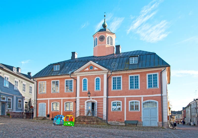 Porvoo. Finland. The Old Town Hall