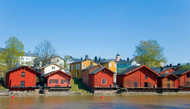 Porvoo της Φινλανδίας στοκ εικόνες με δικαίωμα ελεύθερης χρήσης