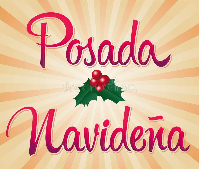 Posada Navidena - Mexican Traditional Christmas Stock Image - Image of