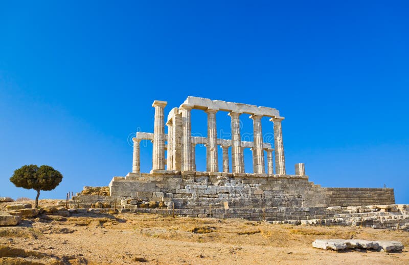 Poseidon Temple near Athens, Greece