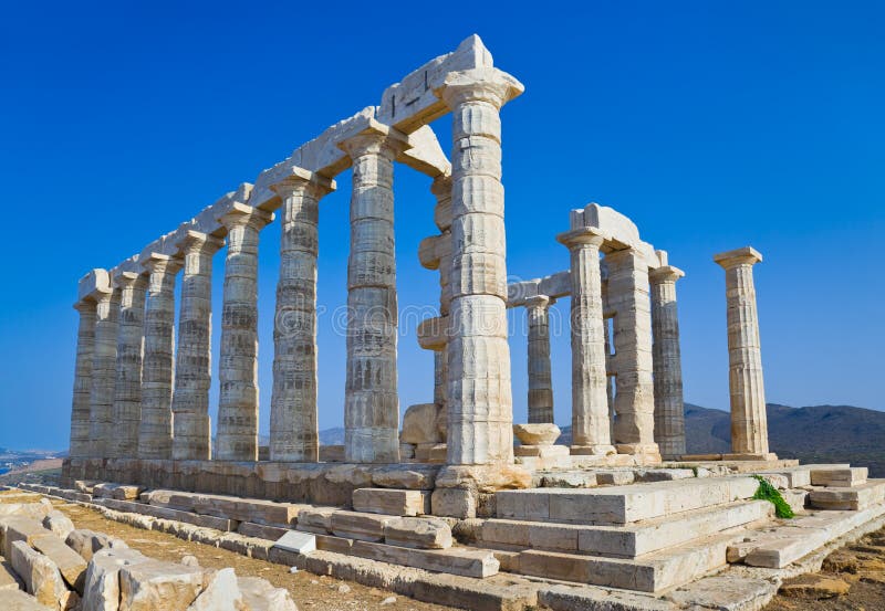 Poseidon Temple near Athens, Greece