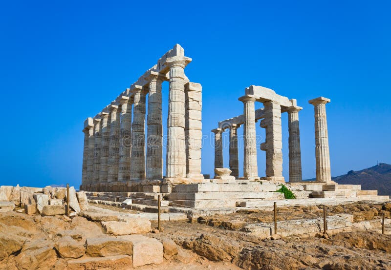 Poseidon Temple near Athens, Greece