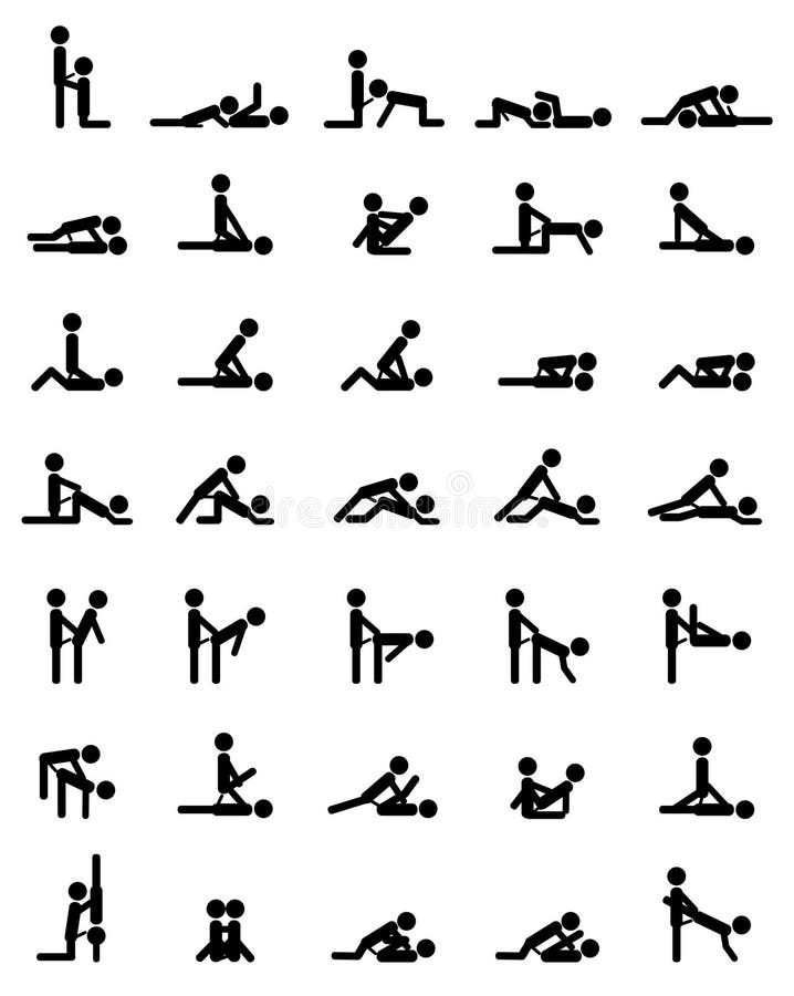 Posicoes De Kamasutra 35 Ilustracao Stock Ilustracao De Kamasutra 30811869