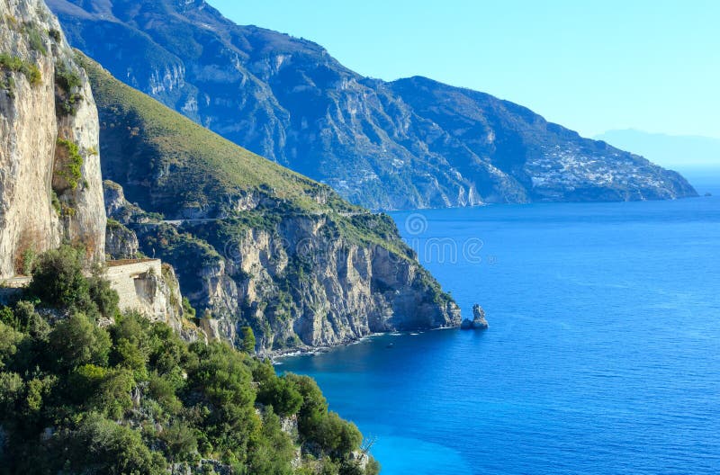 Positano, litorale di Amalfi, Italia immagini stock Positano, litorale di Amalfi, Italia immagini stock