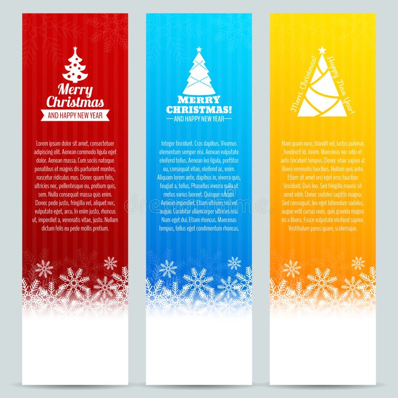 Positionnement de drapeau de Noël illustration stock Positionnement de drapeau de Noël illustration stock