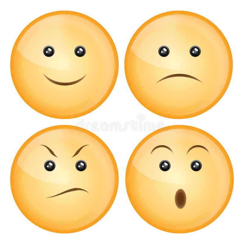 Positionnement de graphisme de sourire illustration stock
