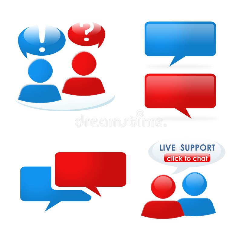 Positionnement de graphisme de support à la clientèle illustration libre de droits