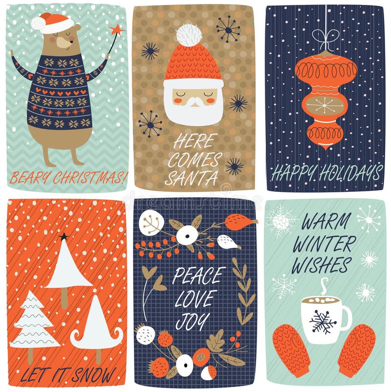 Positionnement de Noël illustration stock Positionnement de Noël illustration stock