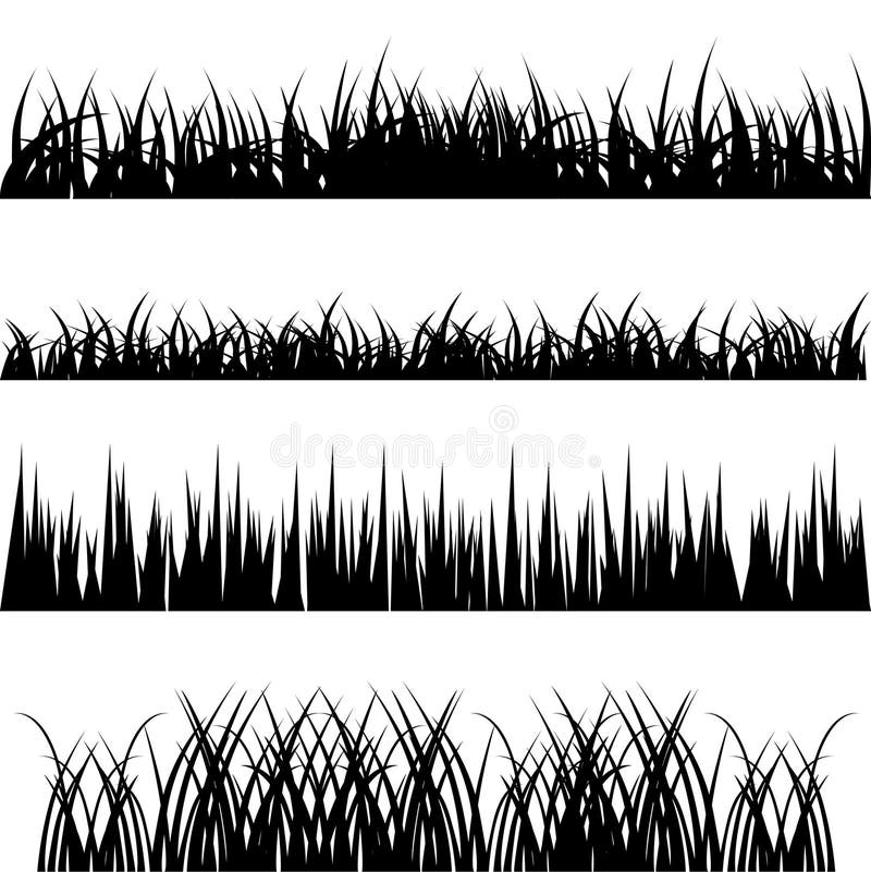 Positionnement de vecteur d'herbe Positionnement de vecteur d'herbe