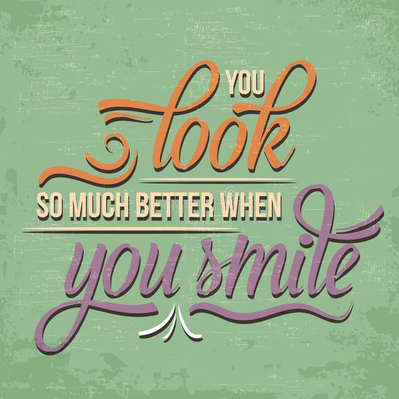 Positive inspirational life quote vector illustration Positive inspirational life quote vector illustration