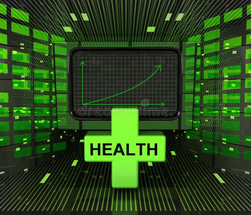 Positives Diagramm des Geschäfts prognostiziert oder Ergebnisse im medizinischen Sektor stock abbildung Positives Diagramm des Geschäfts prognostiziert oder Ergebnisse im medizinischen Sektor stock abbildung