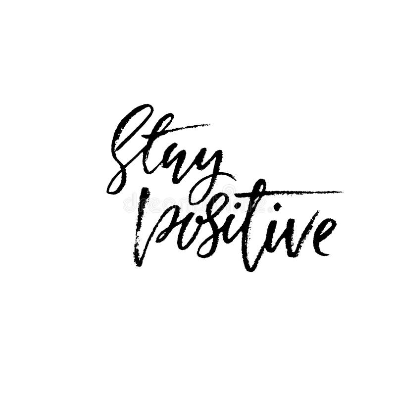 Positivo da estada Citações inspiradas sobre feliz Seque a frase da caligrafia da escova Rotulação no estilo do boho para a cópia ilustração do vetor Positivo da estada Citações inspiradas sobre feliz Seque a frase da caligrafia da escova Rotulação no estilo do boho para a cópia ilustração do vetor