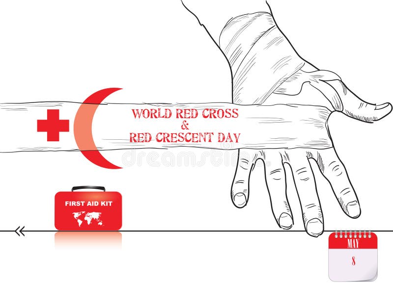 Post Card World Red Cross and Red Crescent Day