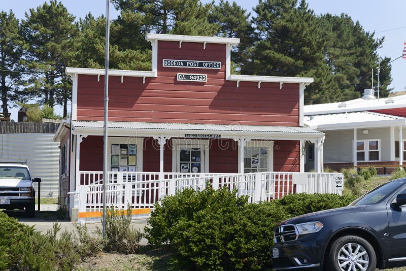 The Post Office building in Bodega