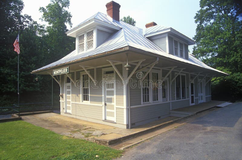 Post Office in Montpelier, VA Editorial Photo Image of state, united