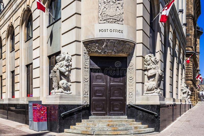 Post Office In Ottawa, Canada Stock Photo Image of ontario, golden
