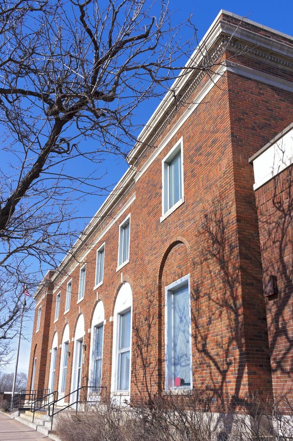 Post Office of South Saint Paul Stock Image Image of post, front