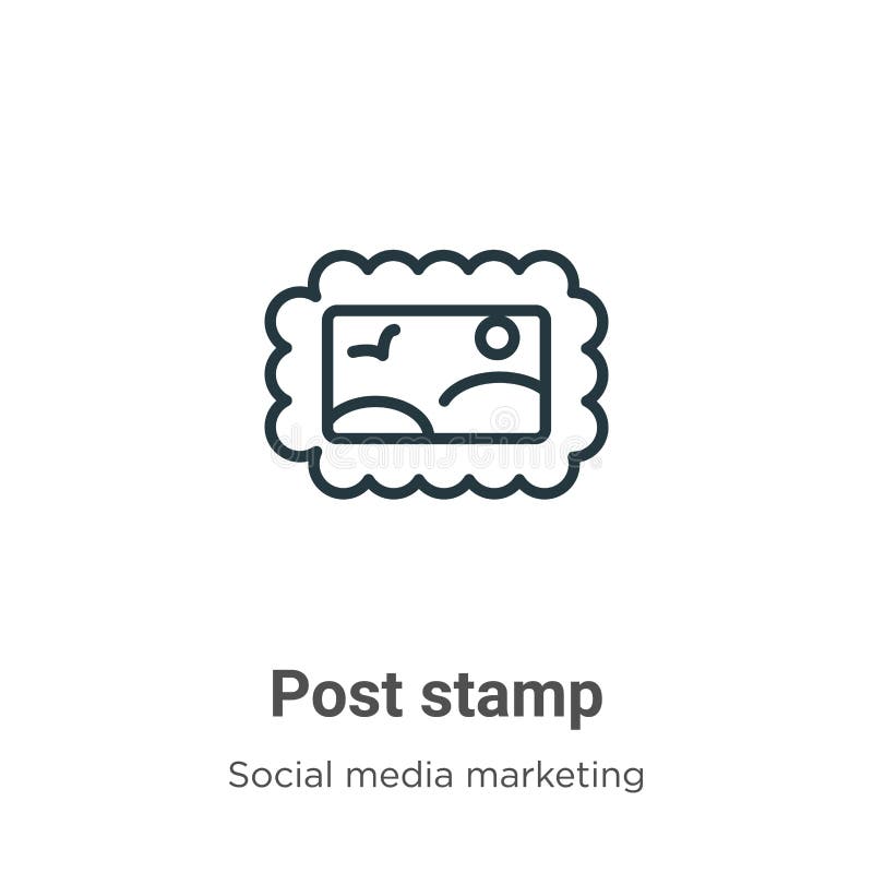 Post Office Icon in Filled, Thin Line, Outline and Stroke Style. Vector