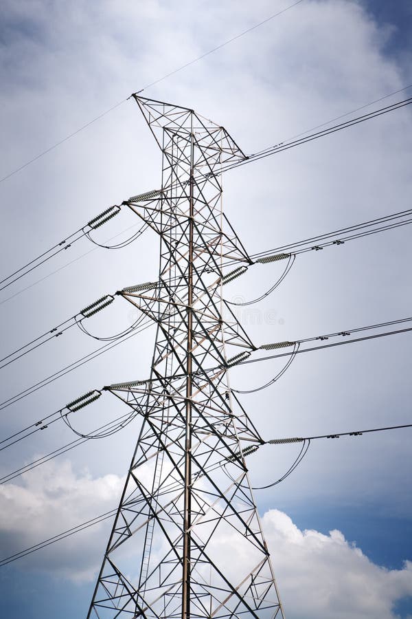 Posta di elettricit? fotografia stock libera da diritti Posta di elettricit? fotografia stock libera da diritti