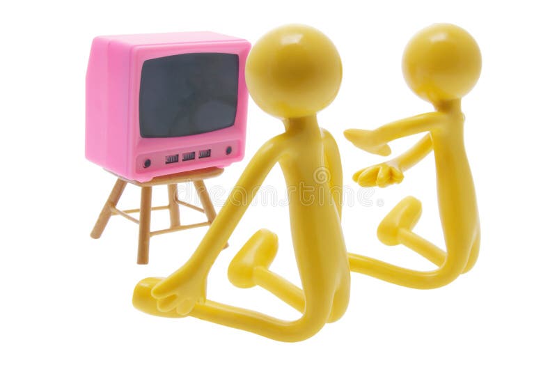 postacie miniatury zabawka tv zdjęcie stock postacie miniatury zabawka tv zdjęcie stock
