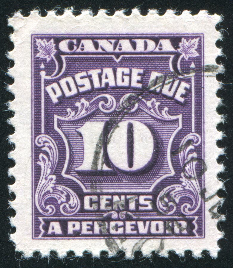 Postage stamp stock photo