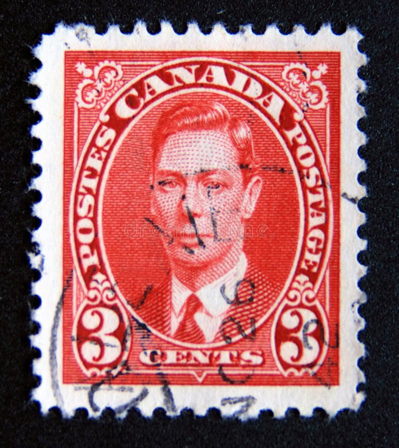 King VI Coronation Stamp Editorial Image Image of historic, communication 20465420