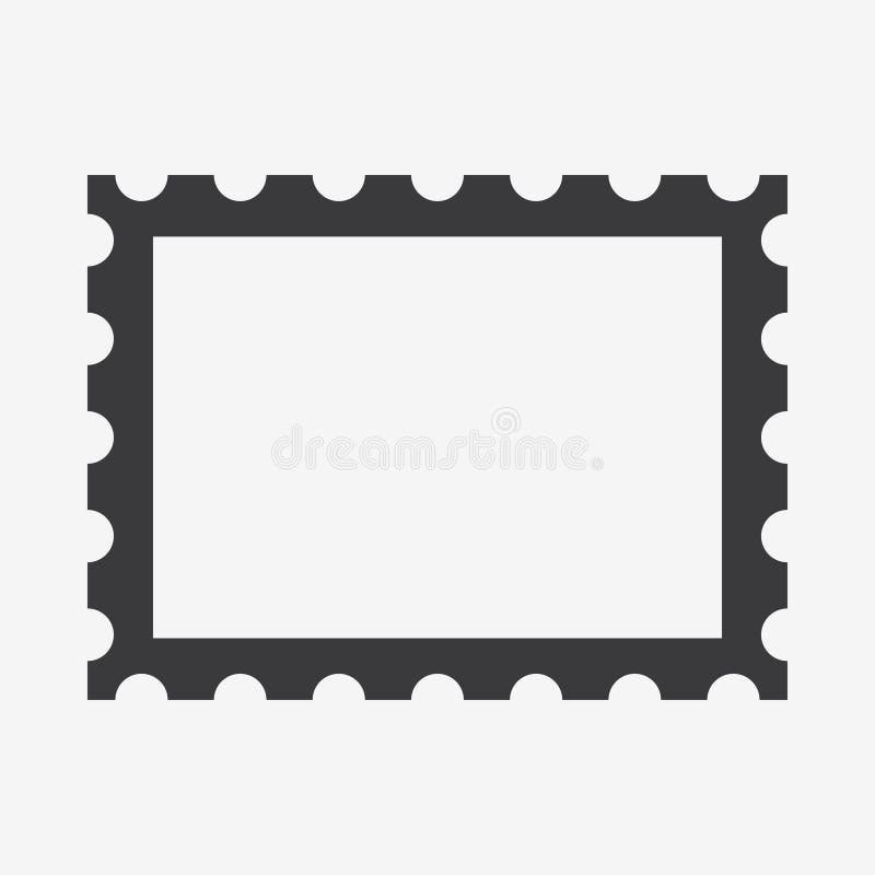 Postage Stamp Icon Stock Illustration - Download Image Now