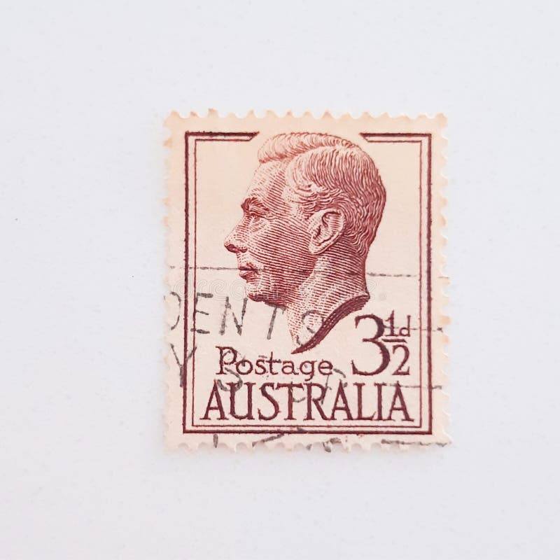 Postage Stamp of King VI Editorial Photo Image of hobby