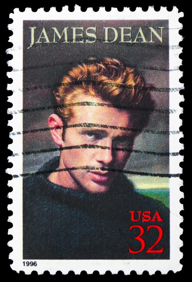 Gambia James Dean Collectible Postage Stamp 1671 