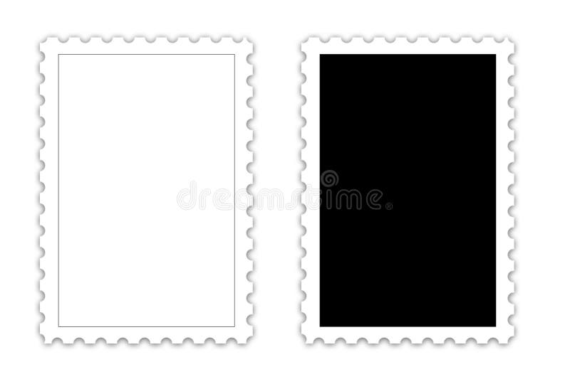 postage stamp template