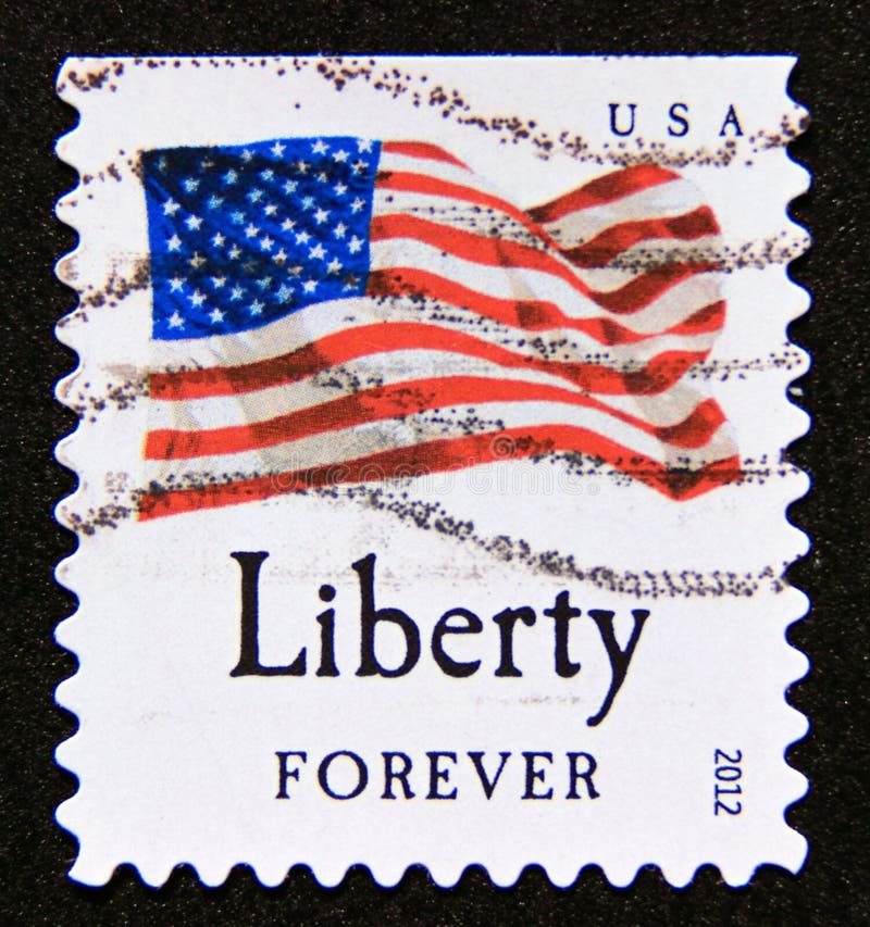 book of U.S. forever postage stamps Stock Photo - Alamy