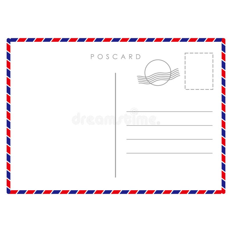 Postcard template paper white texture stock illustration Postcard template paper white texture stock illustration
