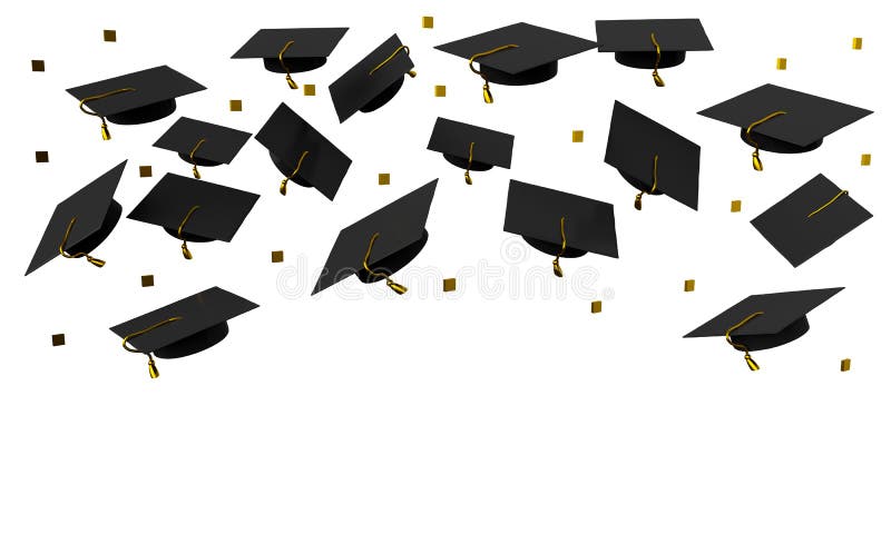 Flying Graduation Caps Stock Illustrations – 256 Flying Graduation Caps ...