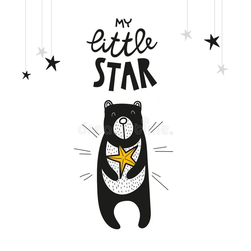 Poster for kids room, greeting card, print on the wall, pillow, decoration kids interior, baby wear and t-shirts vector illustration Poster for kids room, greeting card, print on the wall, pillow, decoration kids interior, baby wear and t-shirts vector illustration