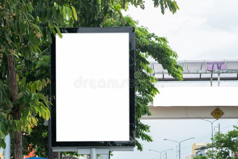 Download Blank Poster Template In Bangkok Stock Photo - Image of ...
