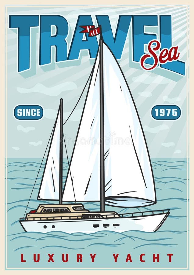 poster of a yacht