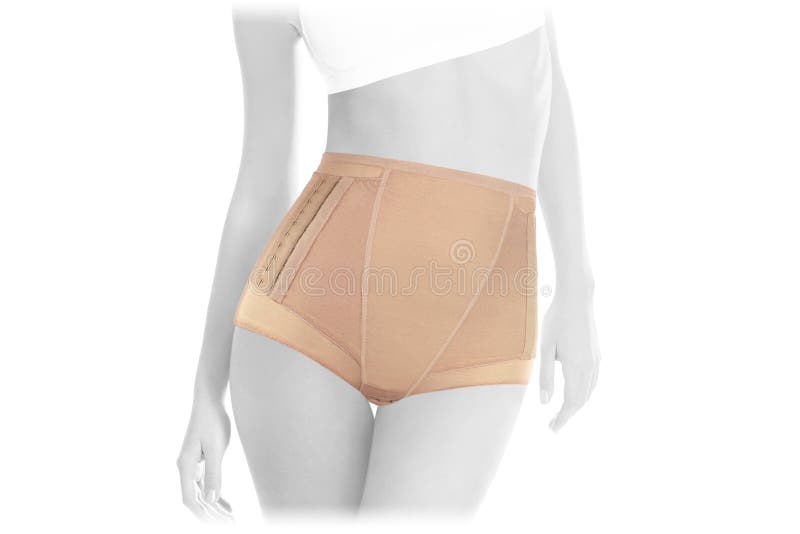 Postnatal Bandage. Medical Compression Underwear. Orthopedic Bandage  Underpants for Lowering of the Pelvic Organs Stock Image - Image of panties,  body: 175887027