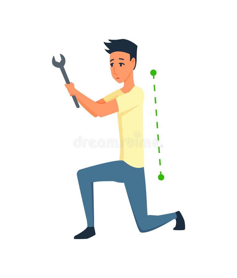 Posture and Ergonomics. Correct Alignment of Human Body in Standing ... Biology Diagrams