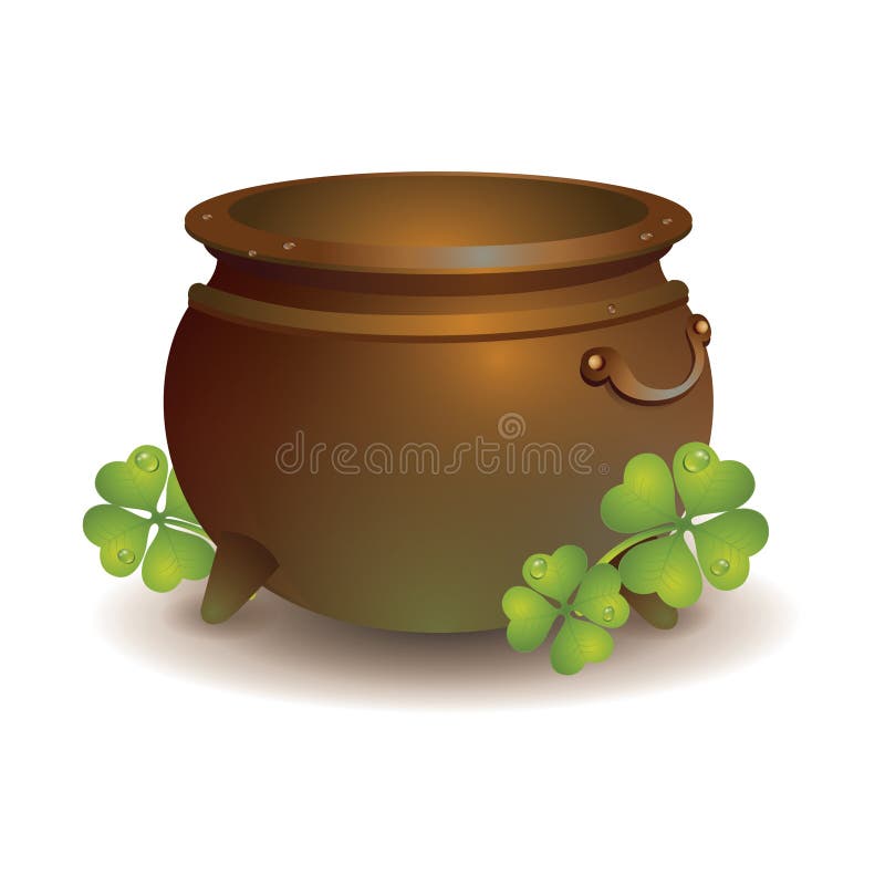 Empty Gold Pot Stock Illustrations 867 Empty Gold Pot Stock
